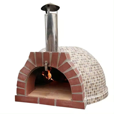 Effortlessly create delicious brick oven pizzas from the comfort of your own backyard.