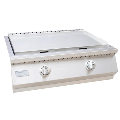 The KoKoMo 30 Inch Outdoor Kitchen Teppanyaki Griddle is meticulously crafted from high-grade 304 stainless steel, renowned for its exceptional durability, corrosion resistance, and ability to withstand the rigors of outdoor use.