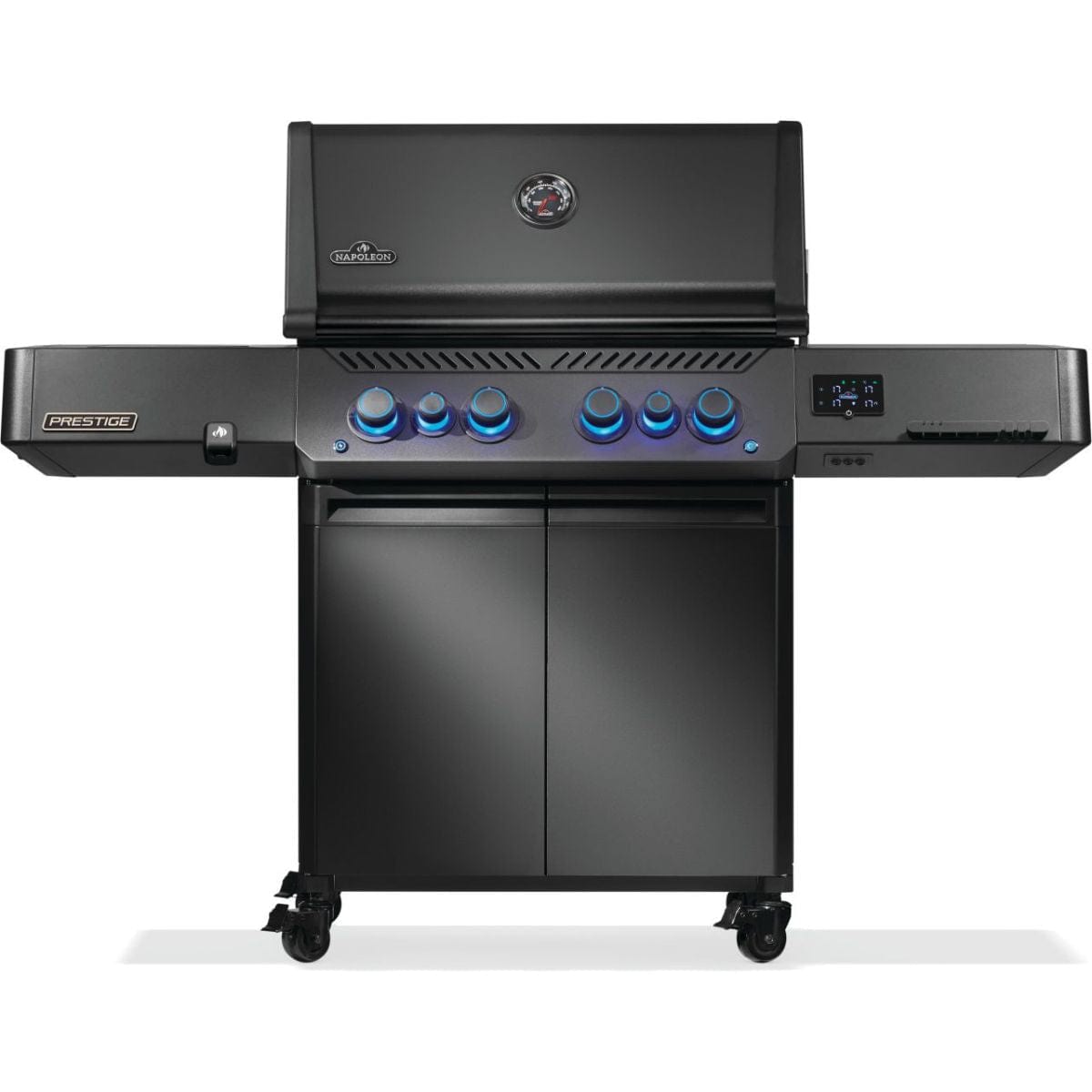 This Napoleon gas grill features Wi-Fi & Bluetooth Connectivity