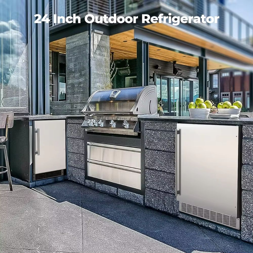 24" Built-in Outdoor Refrigerator