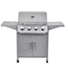 Experience the perfect outdoor cooking companion with our 4 Burner Modern Freestanding Stainless Steel BBQ Gas Grill. 