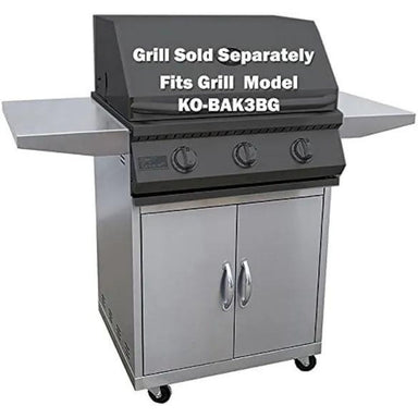 Heavy Duty 304 Stainless Steel Grill Cart for 26 Inch Kokomo Grill