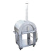 The Kokomo 32” Wood Fired Stainless Steel Pizza Oven is completely made from steel.