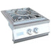 The Kokomo Professional Built-in Power Burner with Led Lights and Removable Grate for Wok is what you're looking for.