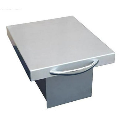 Kokomo Grills Cutting Board and Trash Chute Combo. Build this tash chute into your Outdoor Kitchen BBQ Island countertop