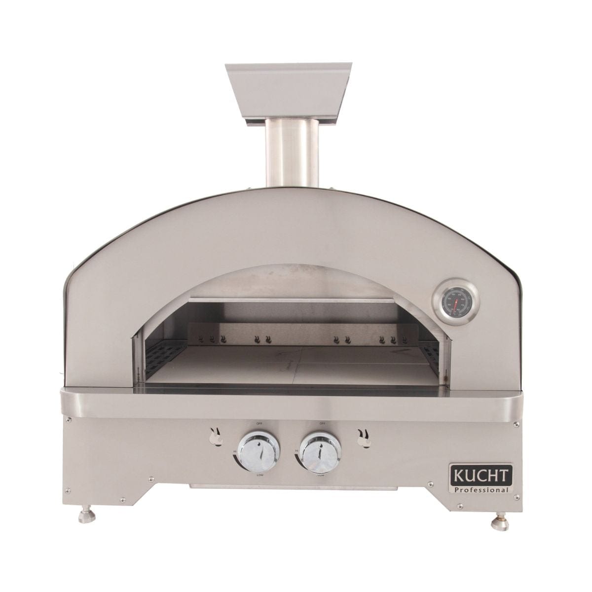 Its cooking chamber is made of high-thickness stainless steel