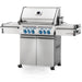 The Prestige PRO™ 500 Natural Gas Grill with Infrared Rear and Side Burners is a professional-style grill