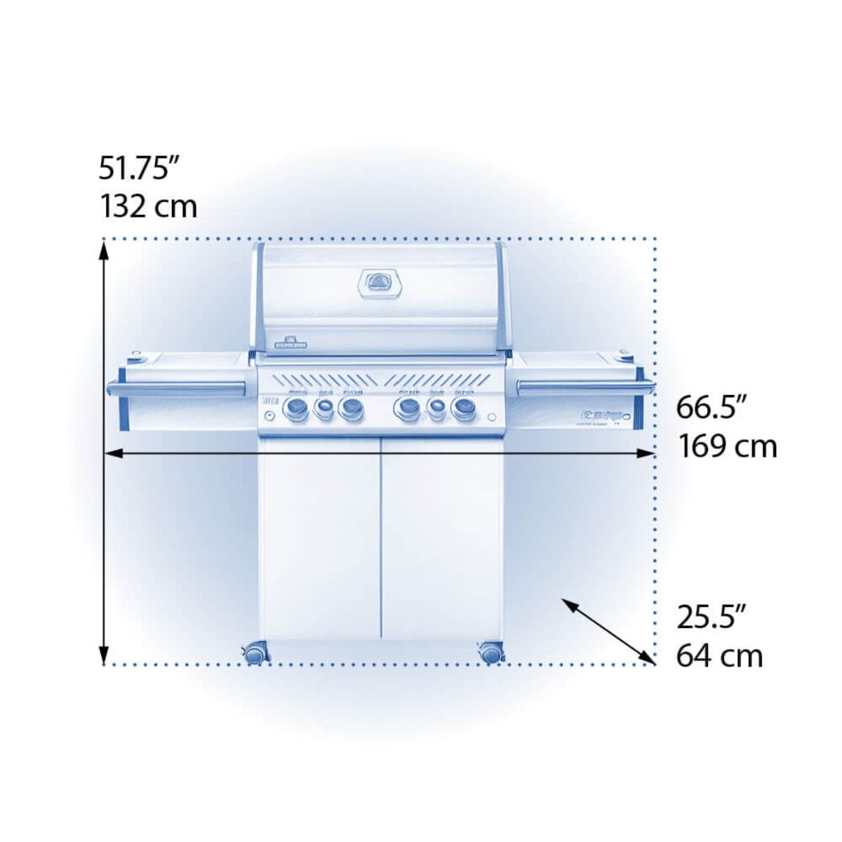 Grill steak like the PROs using the 1800° infrared side burner