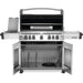 This full-sized cart model barbecue has the capabilities of a full outdoor kitchen